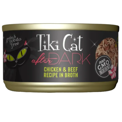 Tiki Cat After Dark Wet Cat Food - Chicken and Beef