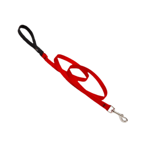 Lupine Basic Leash - Red 6ft