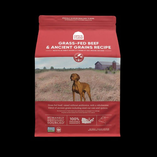 Open Farm Grass-Fed Beef Anicent Grain Dog