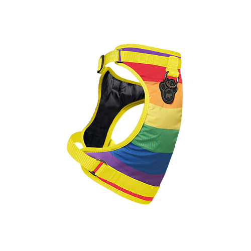 Canada Pooch Harness Rainbow