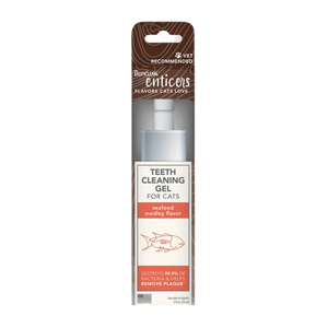 Tropiclean Enticers Teeth Cleaning Gel for Cats - Seafood Medley