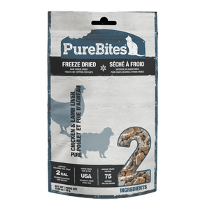 Pure Bites Freeze Dried Cat Treats- Chicken & Lamb 28GS