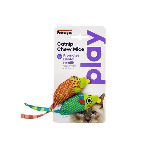 Outward Hound Catnip Chew Mice x2