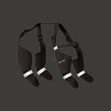 Canada Pooch Suspender Boots Black Size 6