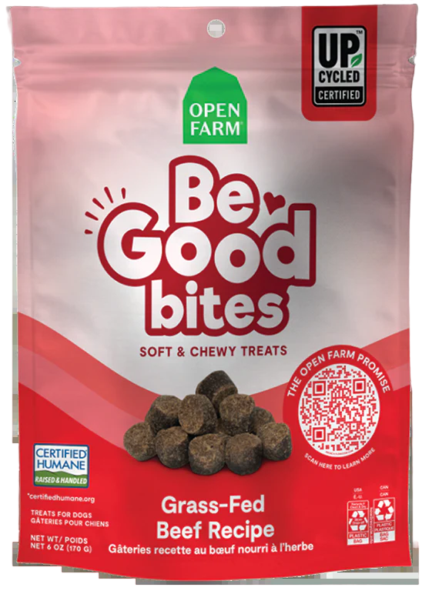 Open Farm Be Good Bites Grass-Fed Beef Treats