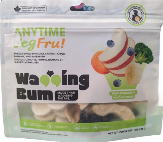 Wagging Bum Freeze-dried Fruit & Veg