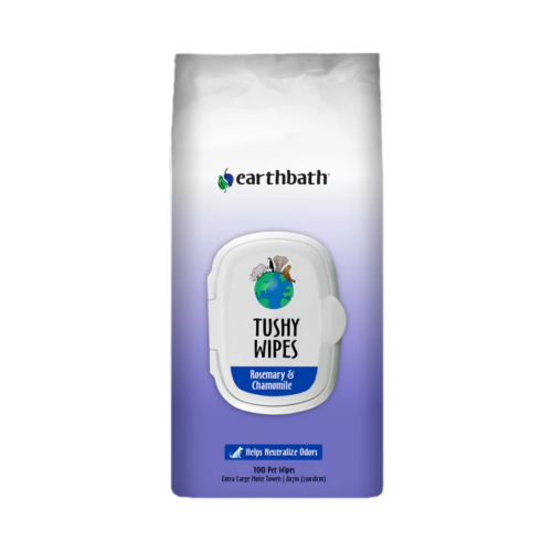 Earthbath Tushy Wipes for Pets 100ct