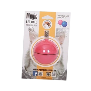 PetPals Magic LED Ball Cat Toy - Blue