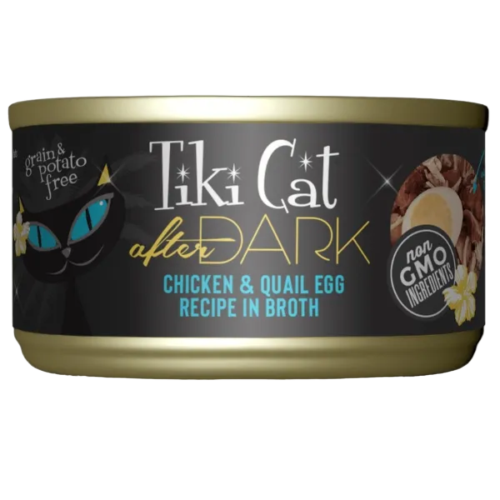 Tiki Cat After Dark Wet Cat Food - Chicken & Quail Egg