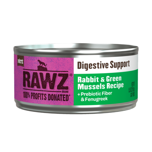 Rawz Digestive Support Rabbit & Green Mussels 156g