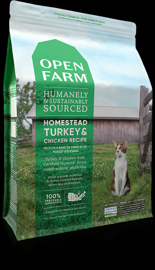 Open Farm Homestead Turkey & Chicken Cat