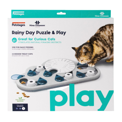 Outward Hound Rainy Day Puzzle & Play Cat Game