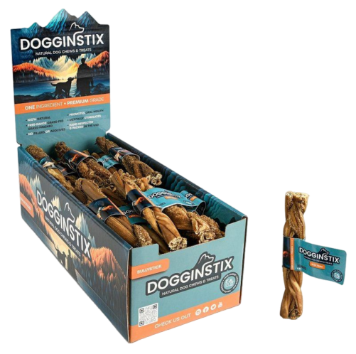 Dogginstix Braided Lamb Collagen 6