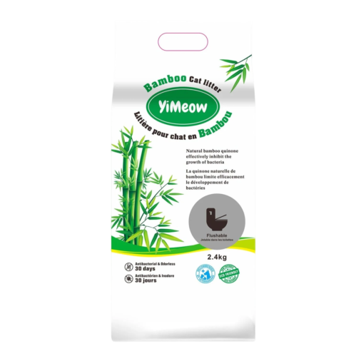 YiMeow Bamboo Cat Litter 2.4kg