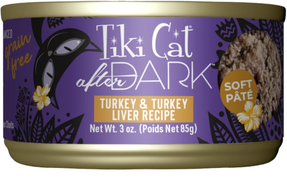 Tiki Cat After Dark Pâté Turkey & Turkey Liver 3oz