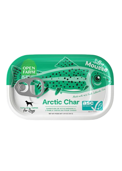 OPEN FARM DOG CAN SILKY MOUSSE SALMON & COD