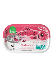 OPEN FARM CAT CAN SILKY MOUSSE SALMON & COD