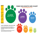 PAWZ DISPOSABLE BOOTS X-SMALL BLACK
