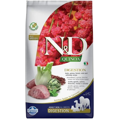 Farmina N&D Quinoa Digestion Lamb Dog 7 kg