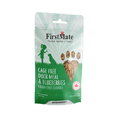 FirstMate Cage Free Duck Meal & Blueberries Treats