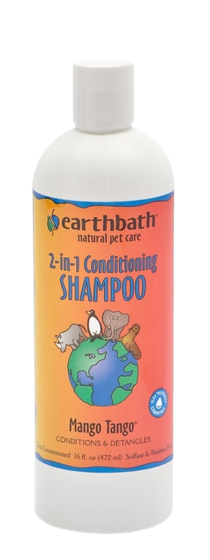 Earthbath Shampoo - 2 in 1 Mango Tango 16OZ