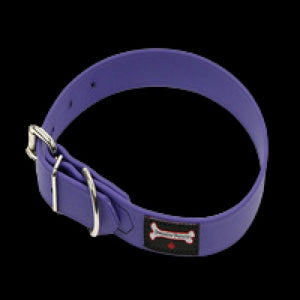 Smoochy Poochy Polyvinyl Buckle Collar - Purple