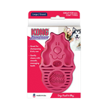 KONG ZOOM GROOM LARGE RASPBERRY