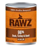 RAWZ DOG CAN 12.5OZ BEEF & BEEF LIVER
