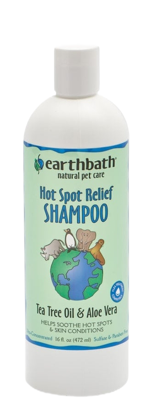 Earthbath Shampoo - Tea Tree Oil & Aloe Vera 16OZ