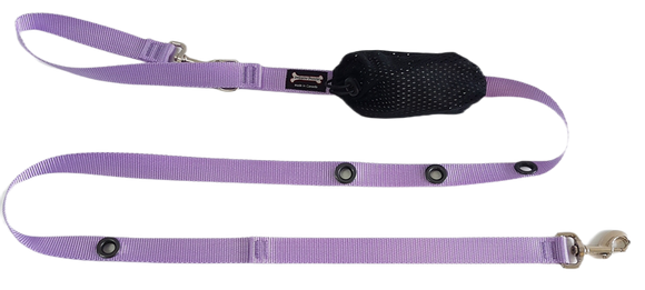 Smoochy Poochy Hands Free Leash - Lavender