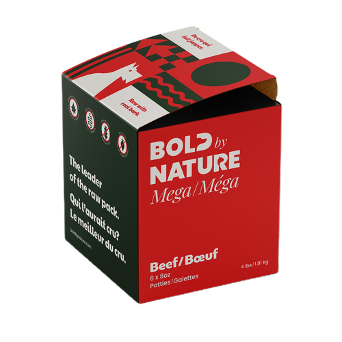 Bold By Nature Mega Patties - Beef 1.81 KG