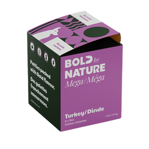 Bold By Nature Mega Patties - Turkey 1.81 KG