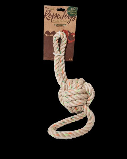 Define Planet Hemp Rope Tug Toy