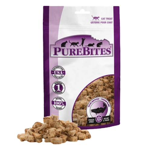 Pure Bites Freeze Dried Cat Treats - Ocean Whitefish 20G