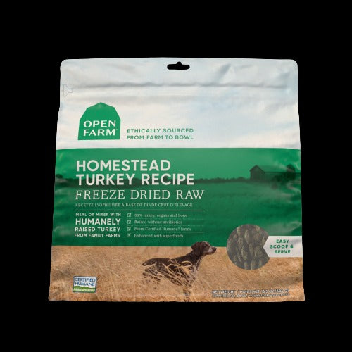 Open Farm Freeze-Dried Raw Homestead Turkey