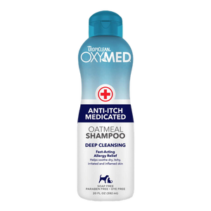 Tropiclean OxyMed Shampoo - Anti Itch Oatmeal