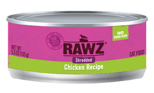 Rawz Cat Cans Shredded Chicken  5.5oz