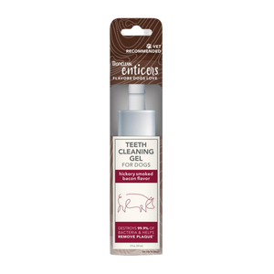 Tropiclean Enticers Teeth Cleaning Gel - Hickory Smoke Bacon