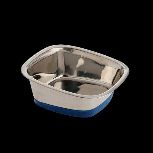 OurPets Square Stainless Steel Bowl