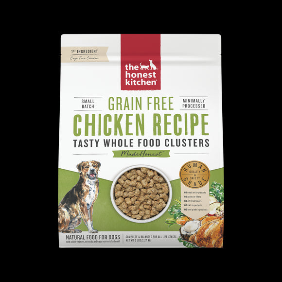 The Honest Kitchen Food Clusters Grain Free Chicken Dog