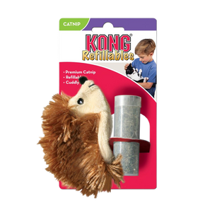 Kong Refillable Catnip - Hedgehog