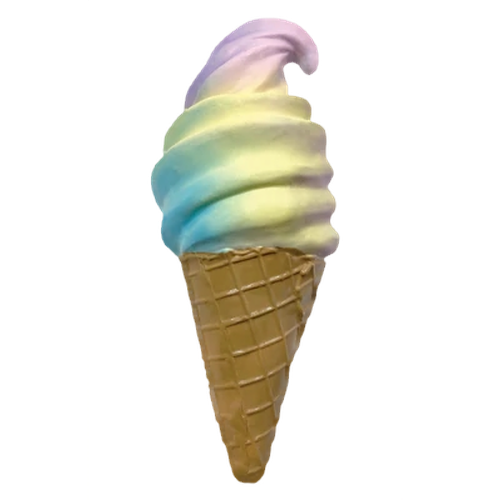 FouFou Rainbow Swirl Chew - Ice Cream